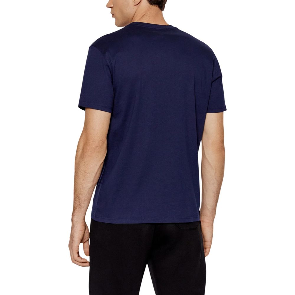 Blue Cotton T-Shirt - ventzia
