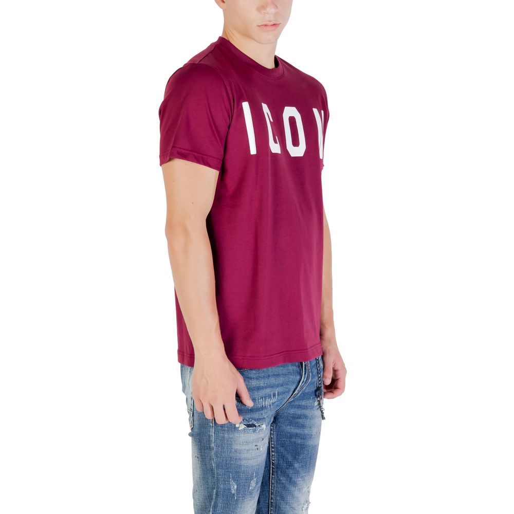 Bordeaux Cotton T-Shirt - ventzia