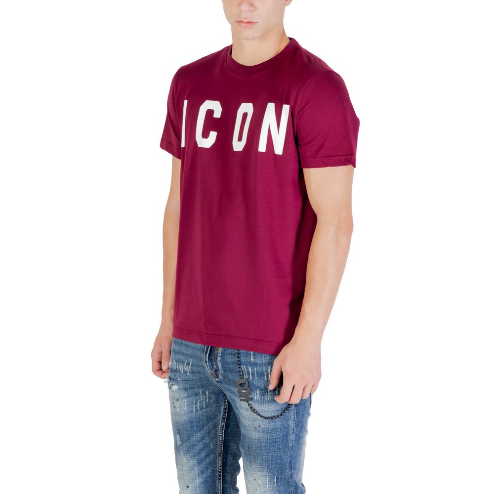 Bordeaux Cotton T-Shirt - ventzia