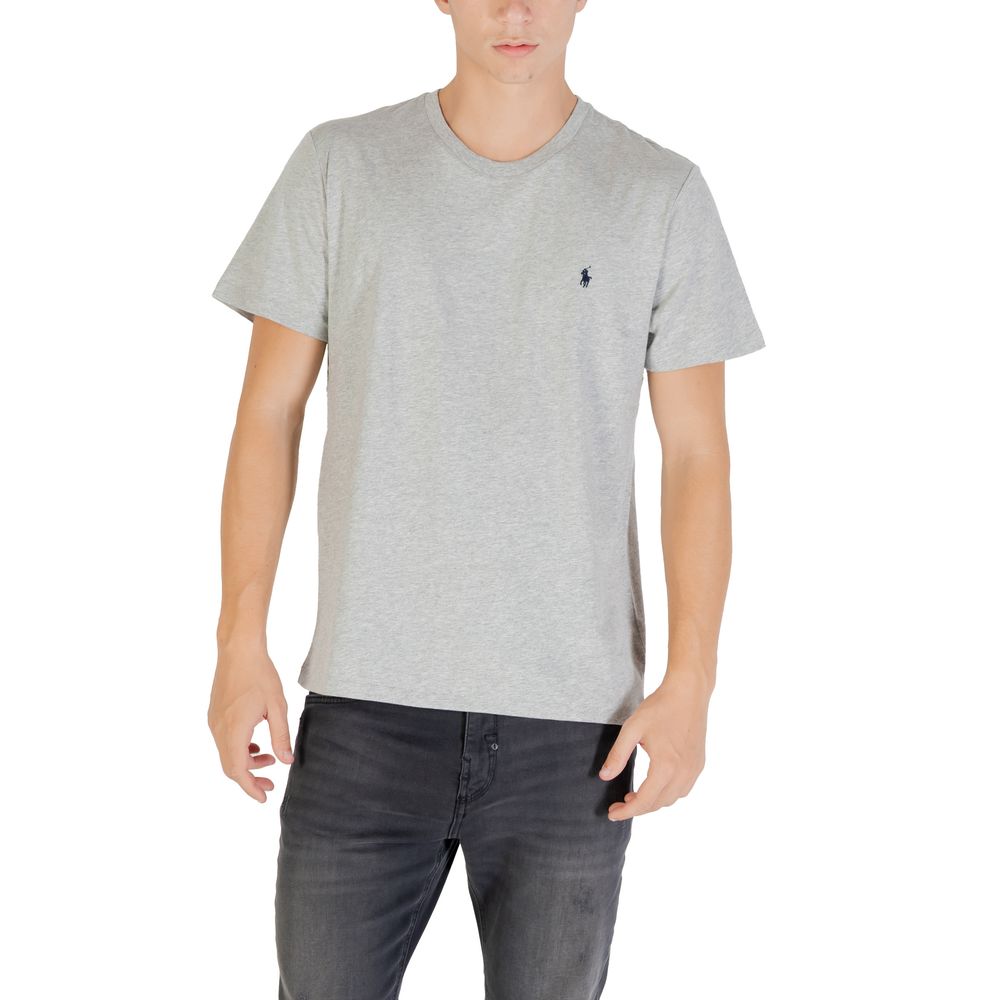 Gray Cotton T-Shirt - ventzia