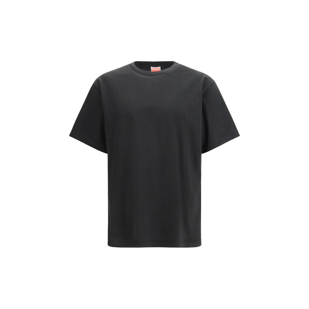 Black Cotton T-Shirt - ventzia