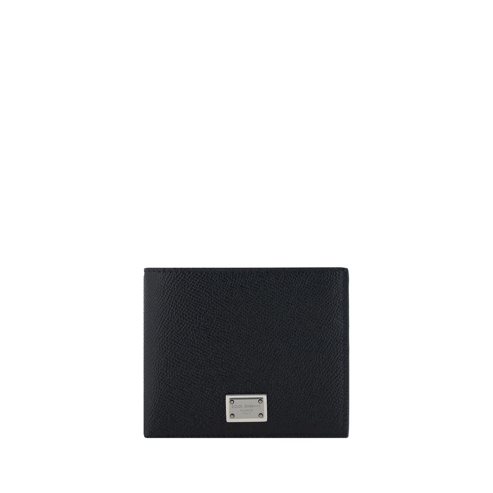 Black Calf Leather Bos Taurus Wallet - ventzia