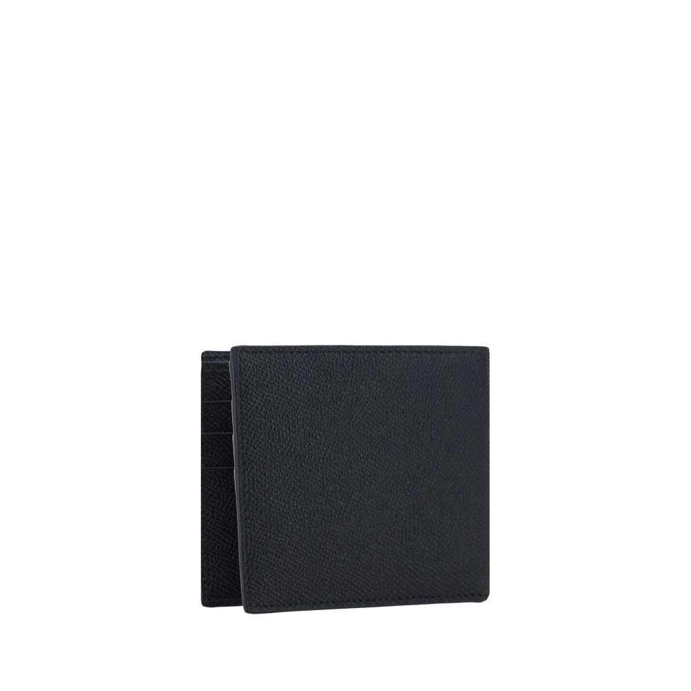 Black Calf Leather Bos Taurus Wallet - ventzia