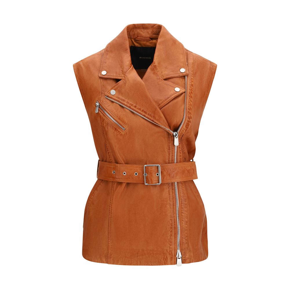 Brown Goatskin Clothing - ventzia