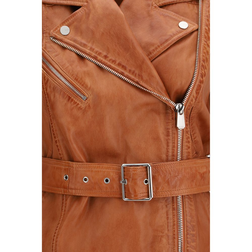 Brown Goatskin Clothing - ventzia