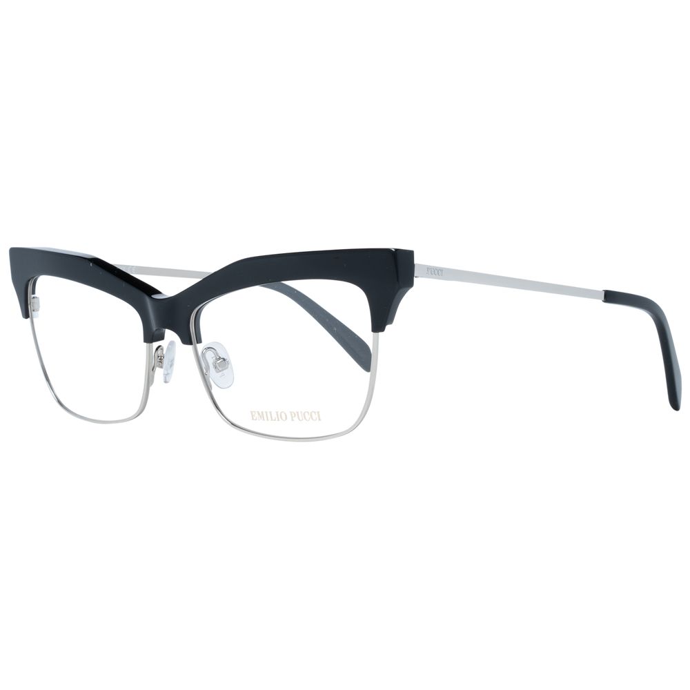 Black Metal & Plastic Glasses (Frames) - ventzia