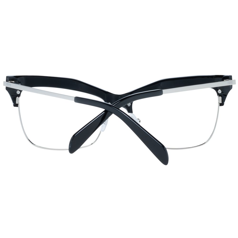 Black Metal & Plastic Glasses (Frames) - ventzia