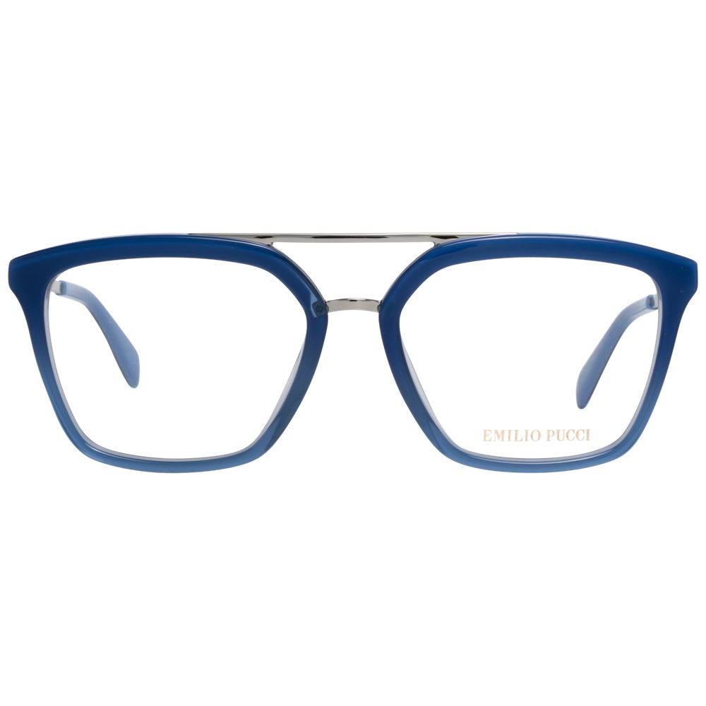 Blue Metal & Plastic Glasses (Frames) - ventzia