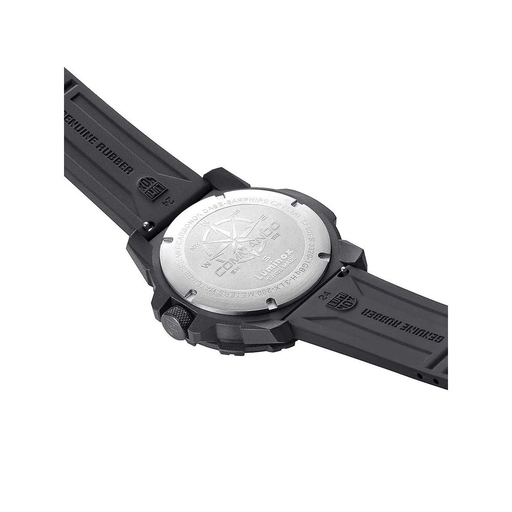 Black Resin Sport Watch - ventzia