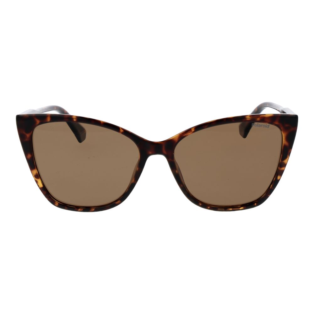 Brown Polycarbonate Sunglasses - ventzia