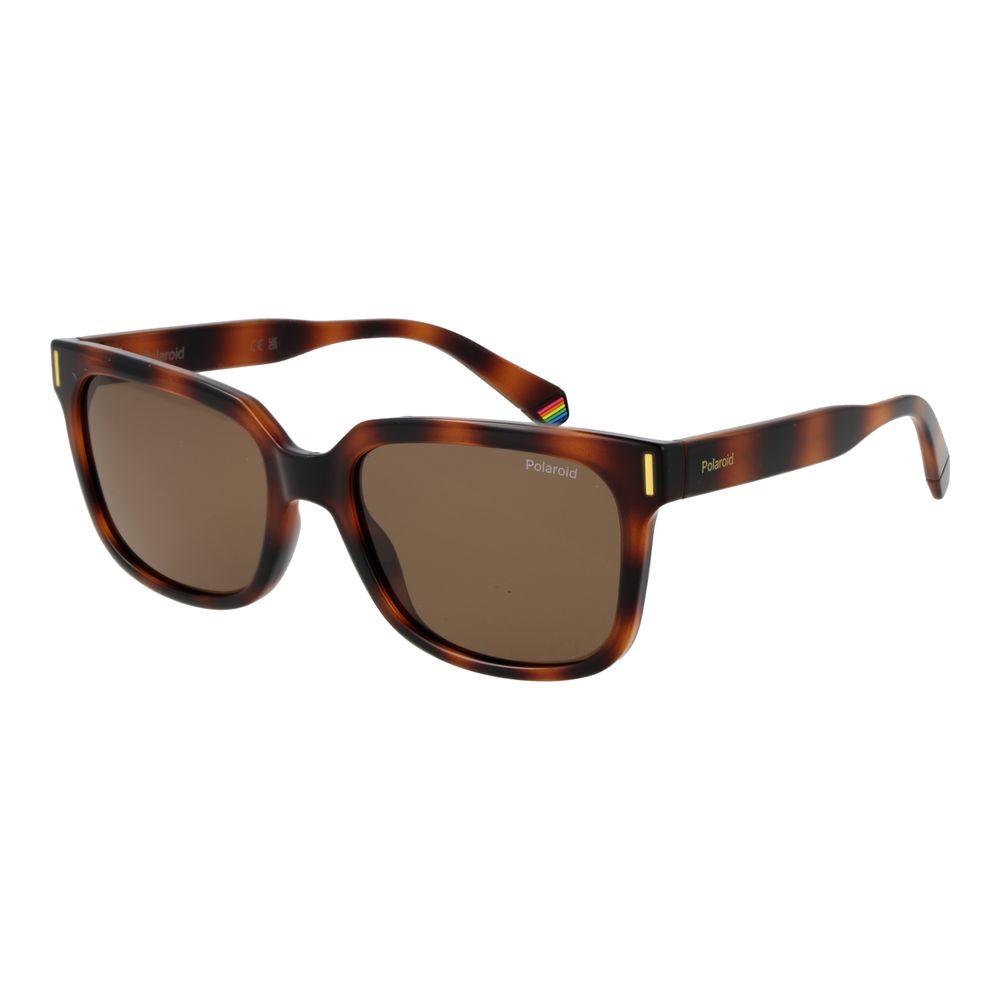 Brown Polycarbonate Sunglasses - ventzia