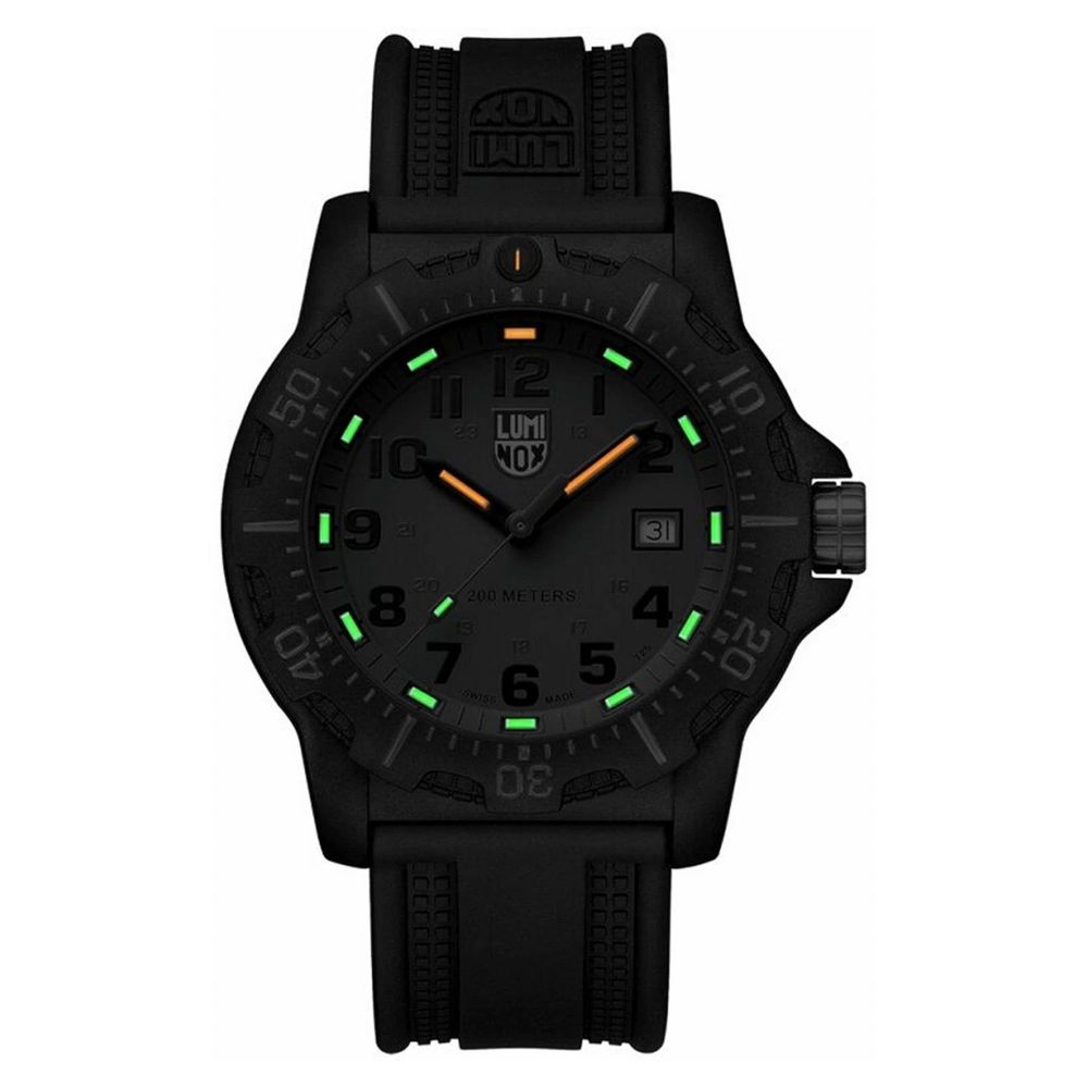 Black Resin Sport Watch - ventzia