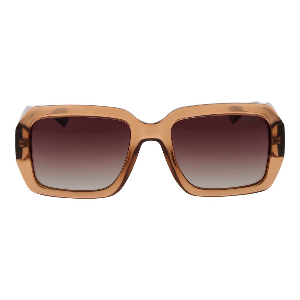 Brown Polycarbonate Sunglasses - ventzia