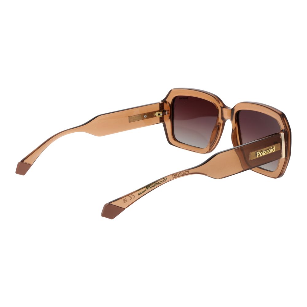 Brown Polycarbonate Sunglasses - ventzia