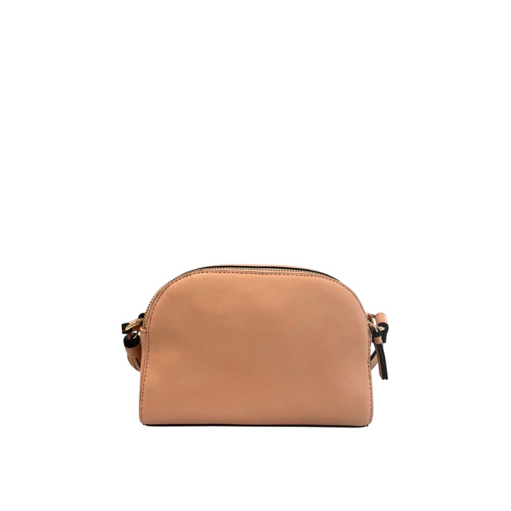 Pink Faux Leather Women Crossbody - ventzia