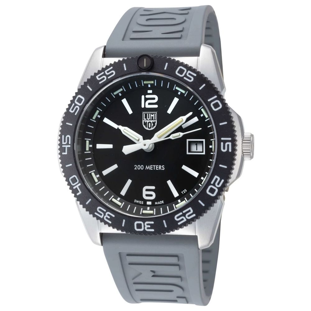 Gray Rubber Sport Watch - ventzia