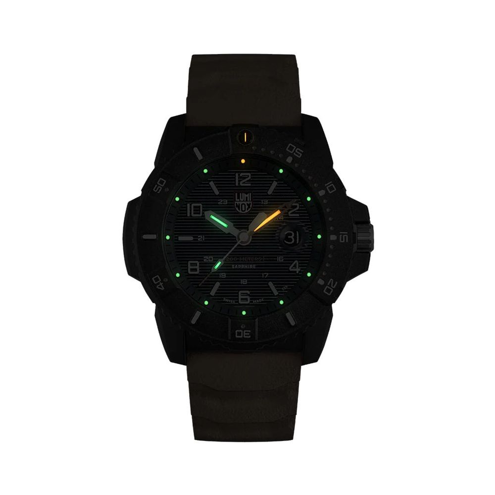 Orange Rubber Sport Watch - ventzia