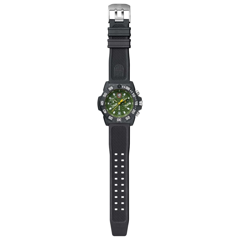 Black Rubber Sport Watch - ventzia