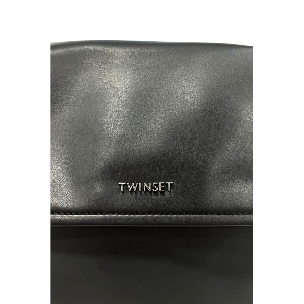 Black PU Women Handbag - ventzia