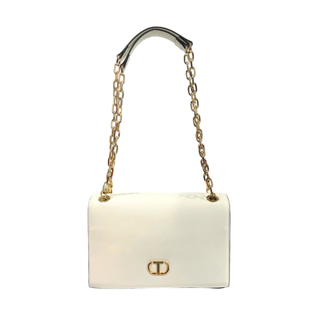 White PU Women Crossbody - ventzia