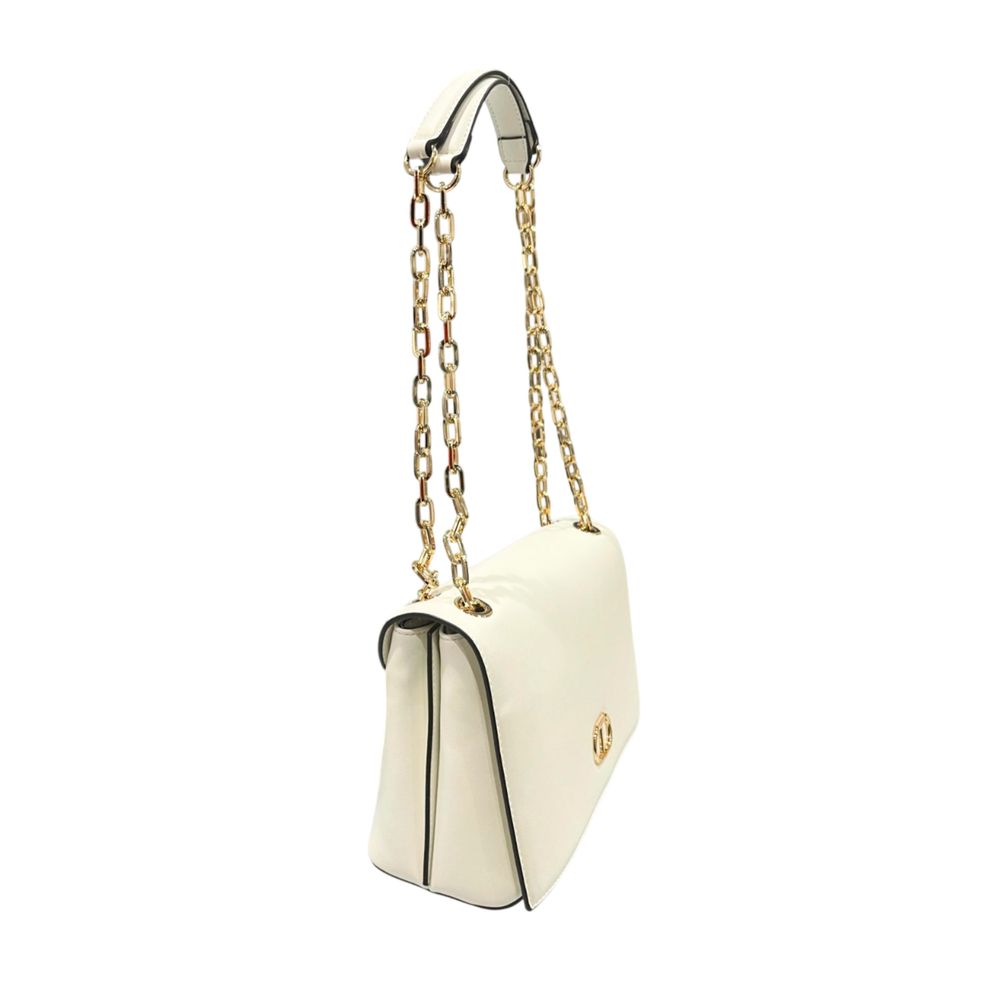 White PU Women Crossbody - ventzia