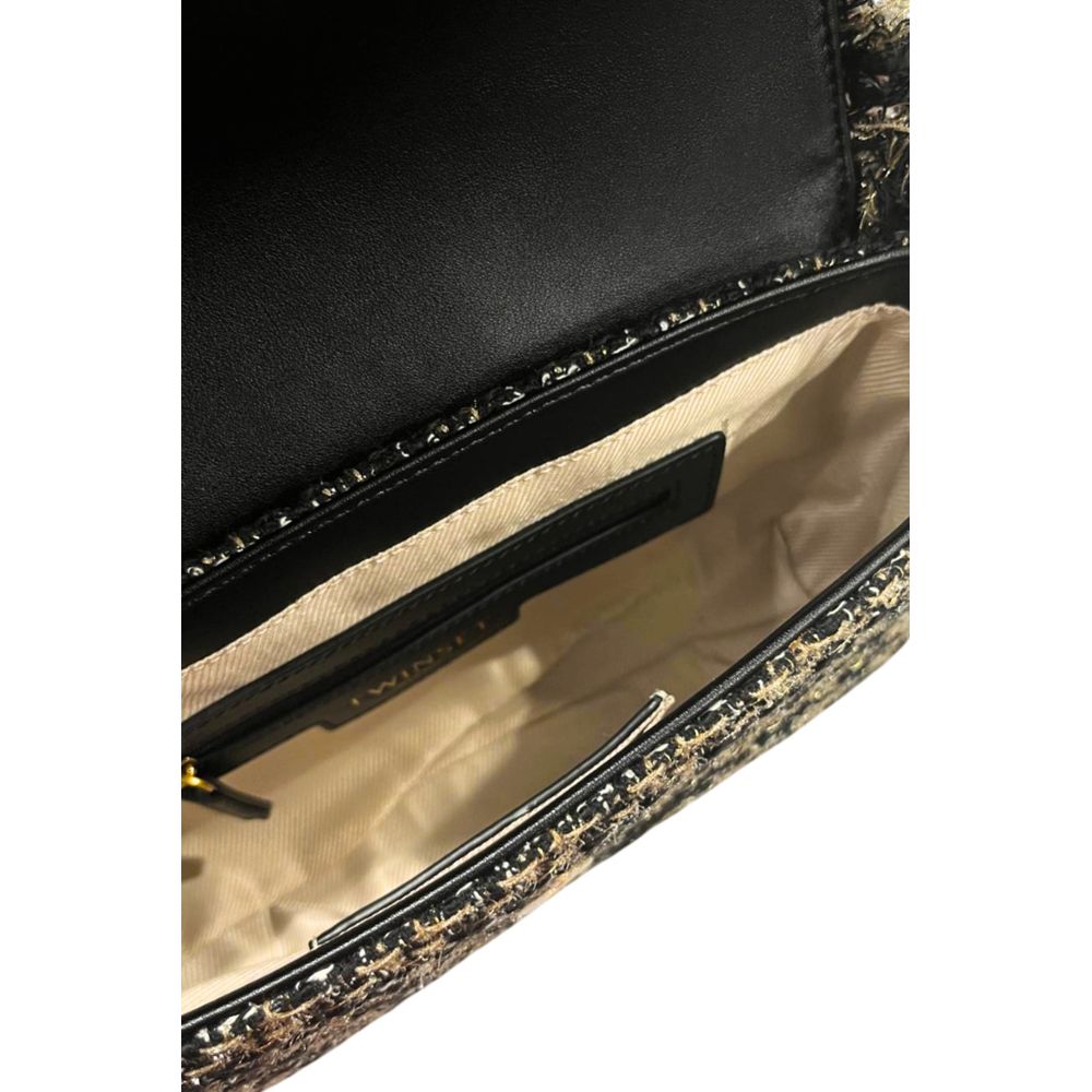Black PU Women Shoulder Bag - ventzia