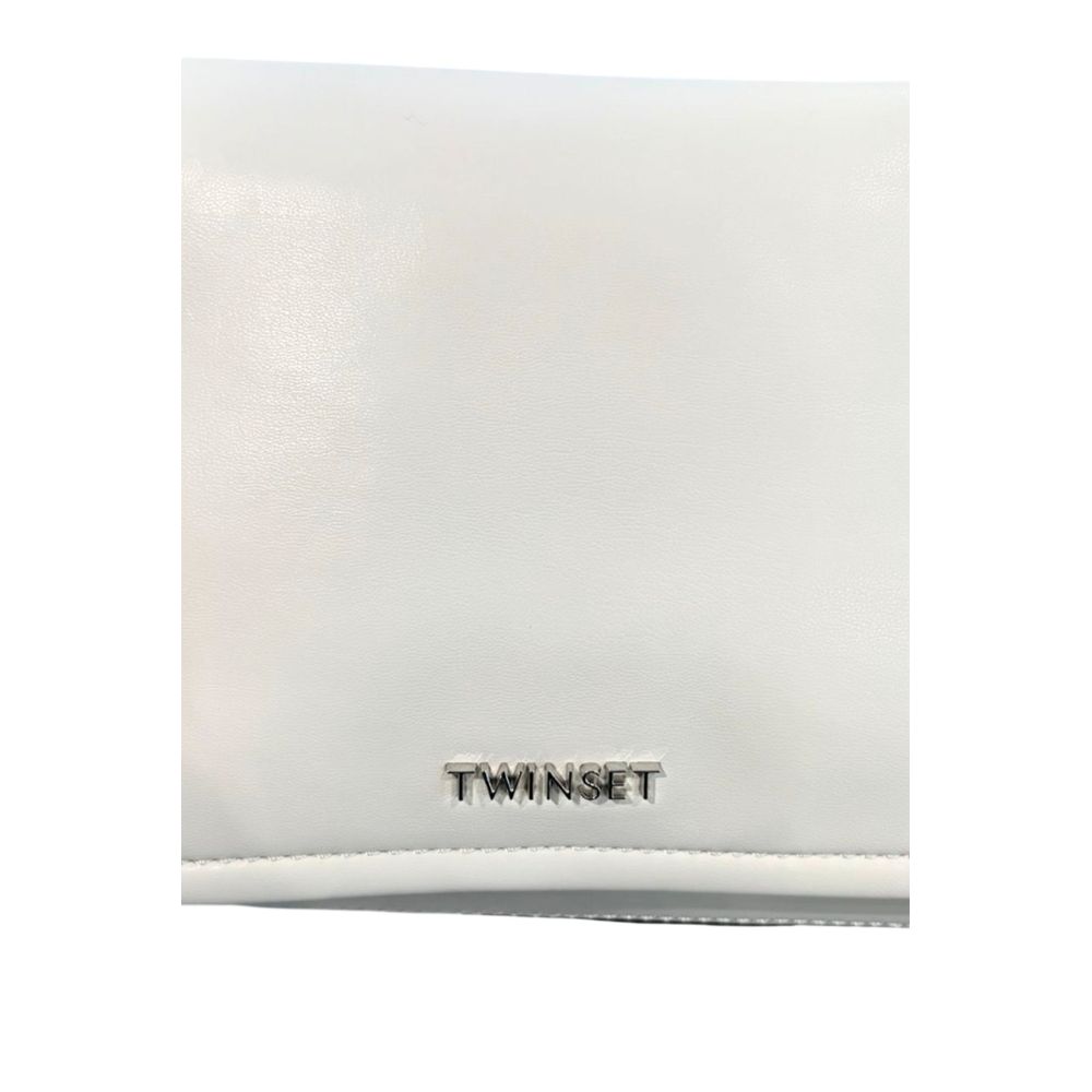 White PU Women Shoulder Bag - ventzia
