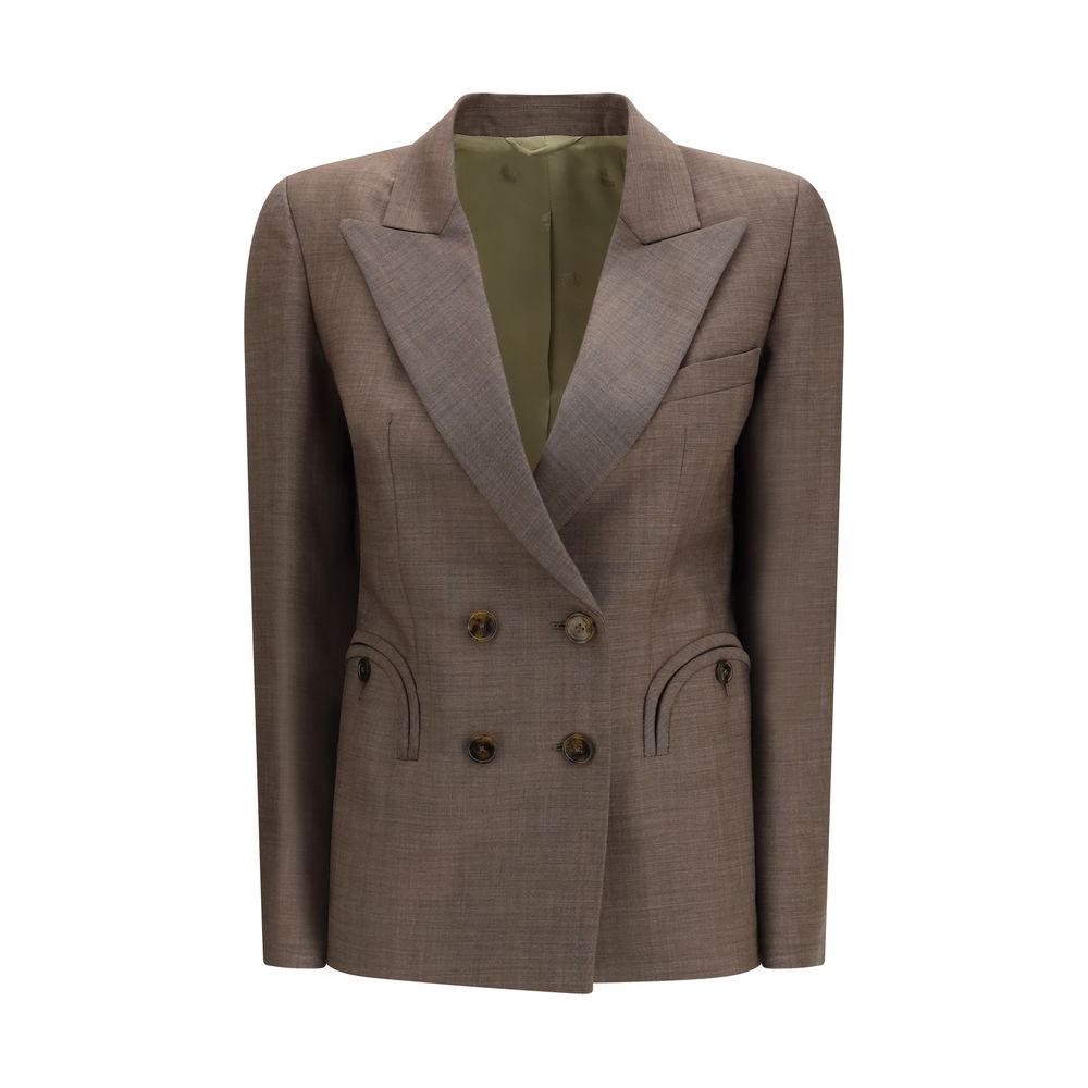 Brown Wool Blazer