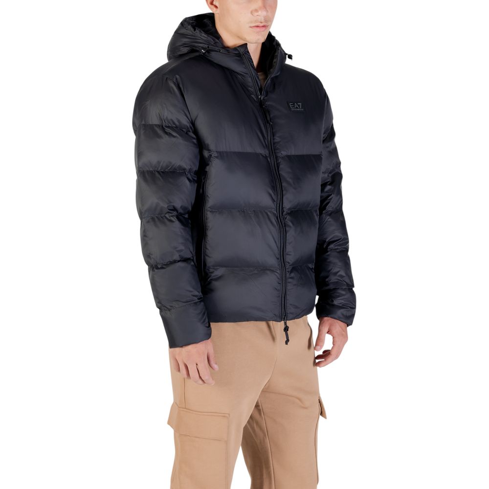 Black Polyamide Bomber - ventzia
