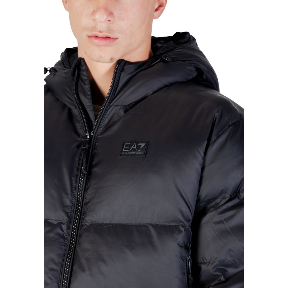 Black Polyamide Bomber - ventzia