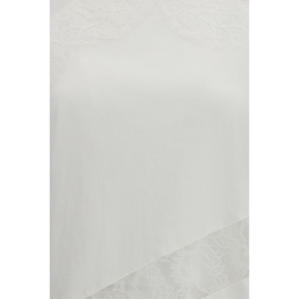White Cotton Shirt - ventzia