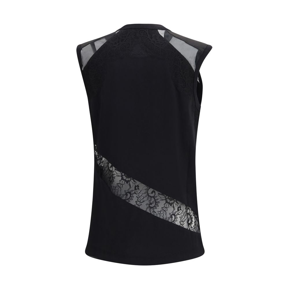 Black Cotton Blouse - ventzia