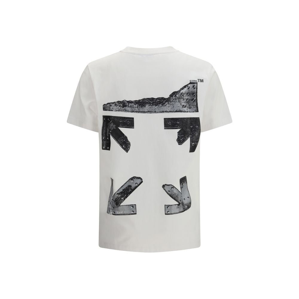White Cotton T-Shirt - ventzia
