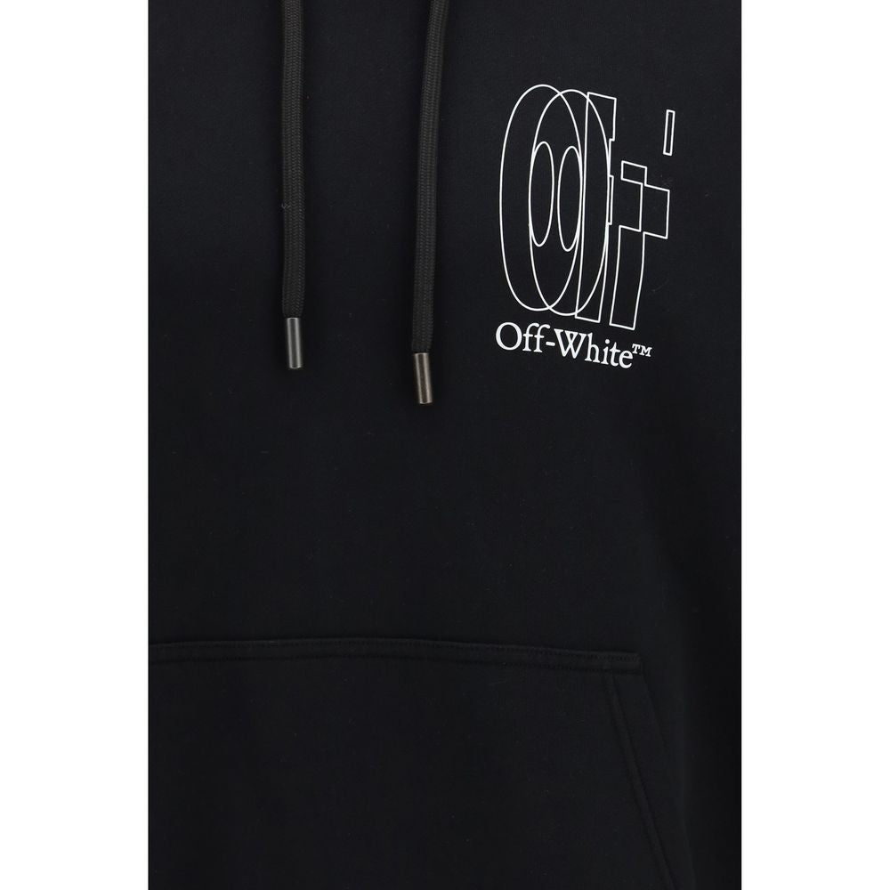 Black Cotton Sweatshirt - ventzia