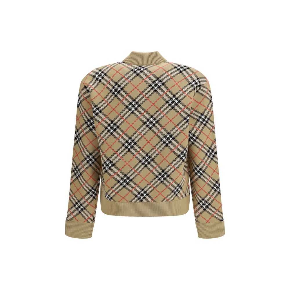 Beige Wool Bomber - ventzia