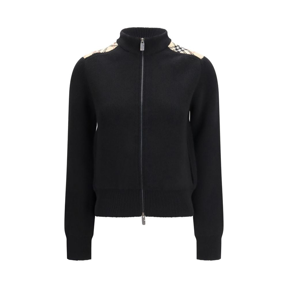 Black Wool Cardigan - ventzia