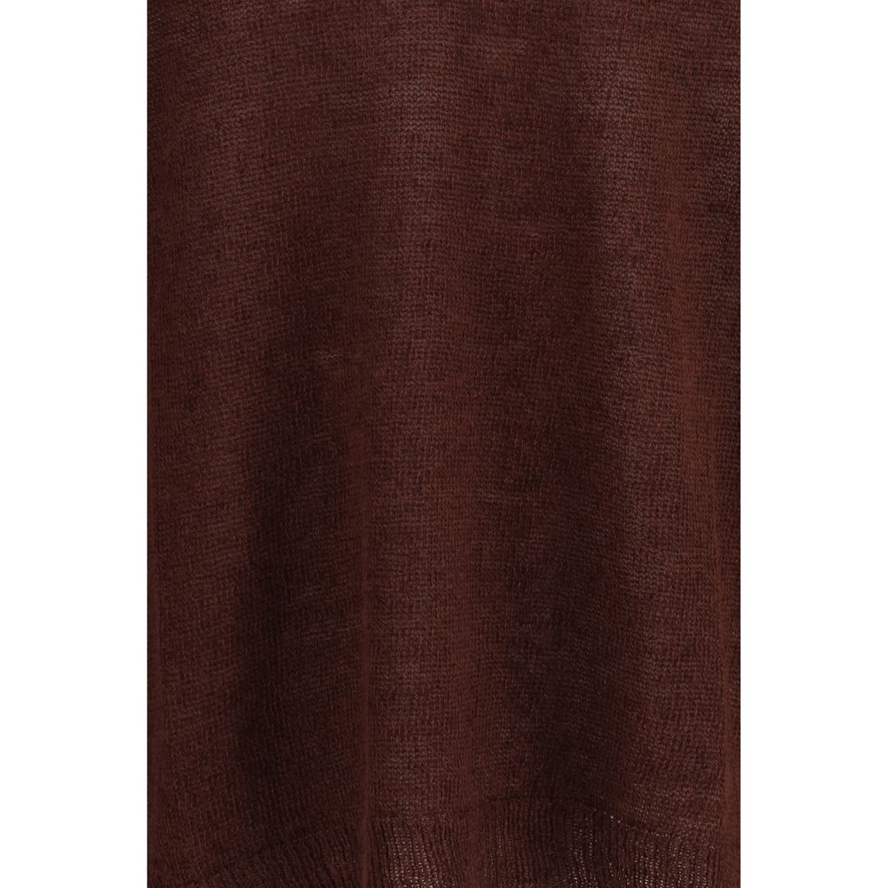 Bordeaux Linen Sweatshirt - ventzia