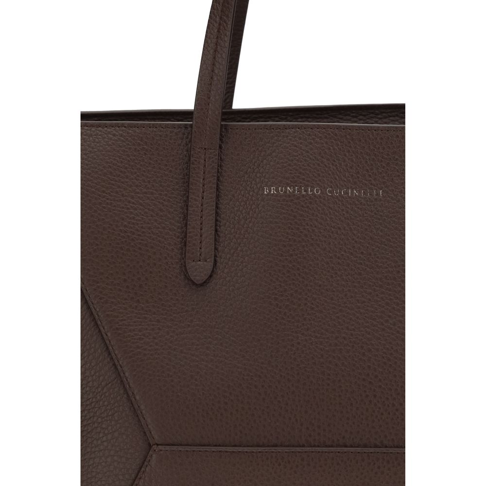 Brown Calf Leather Bos Taurus Shoulder Bag - ventzia