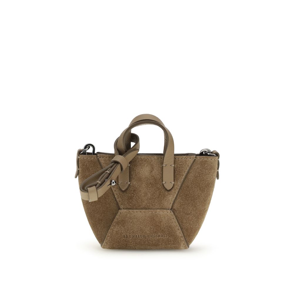 Brown Calf Leather Bos Taurus Shoulder Bag - ventzia