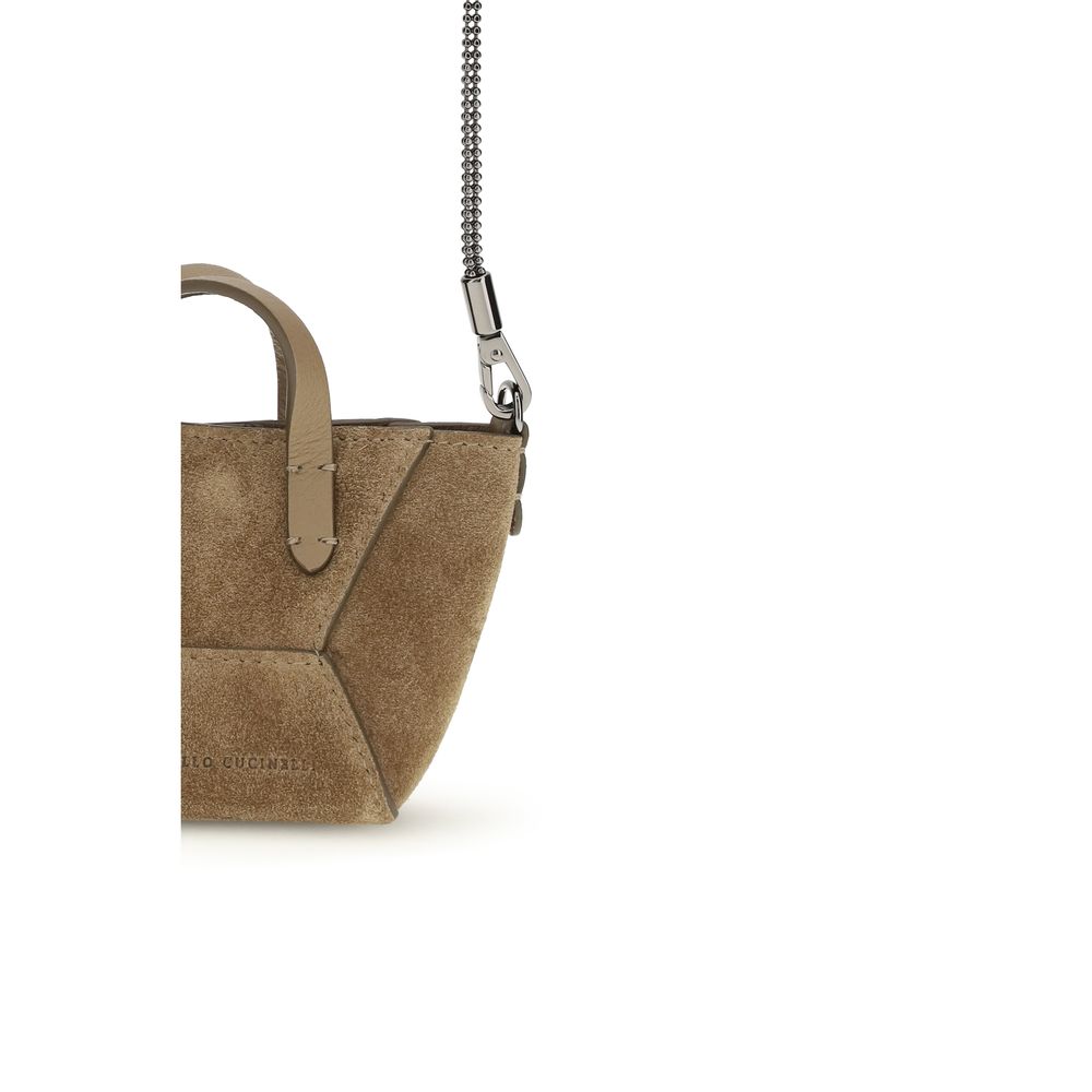 Brown Calf Leather Bos Taurus Shoulder Bag - ventzia