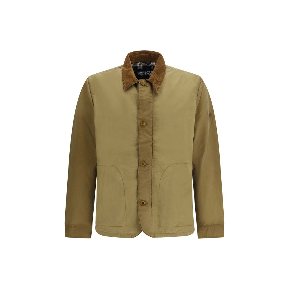 Beige Cotton Coat - ventzia