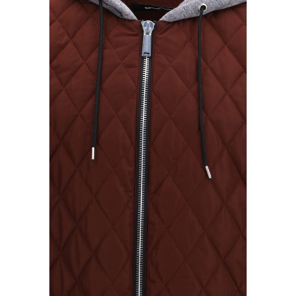 Bordeaux Fabric Bomber - ventzia