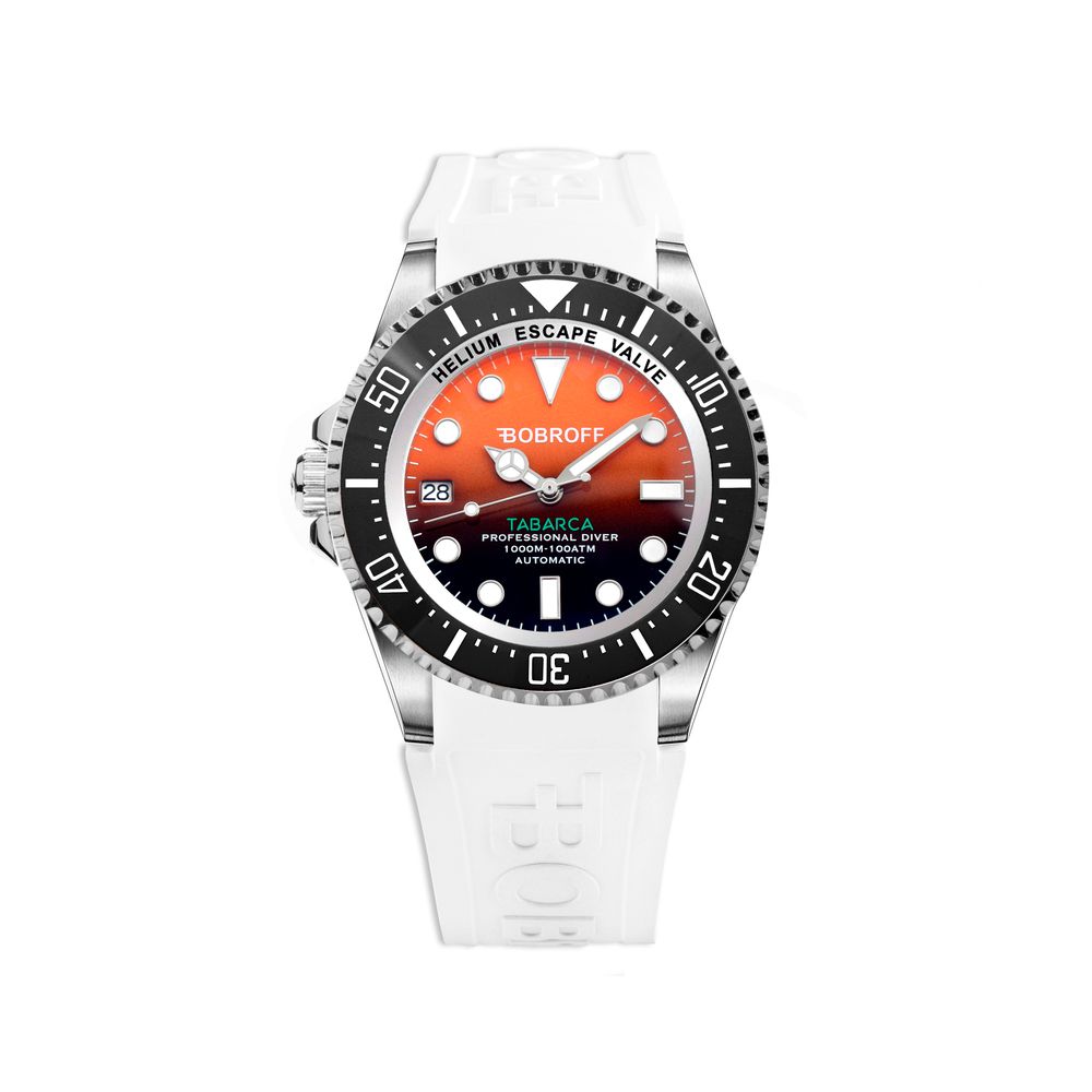White Rubber Sport Watch - ventzia