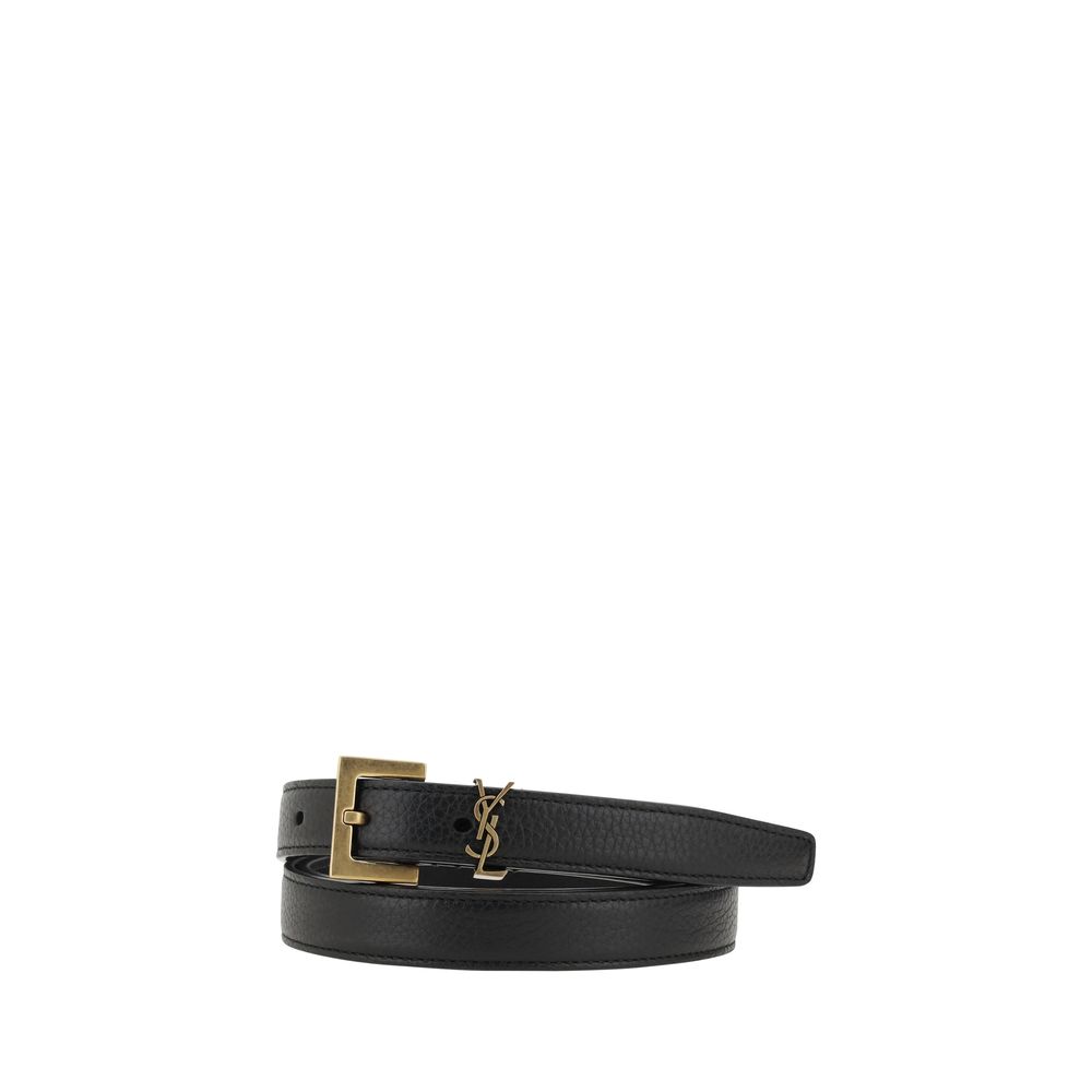Black Calf Leather Bos Taurus Regular Belt - ventzia