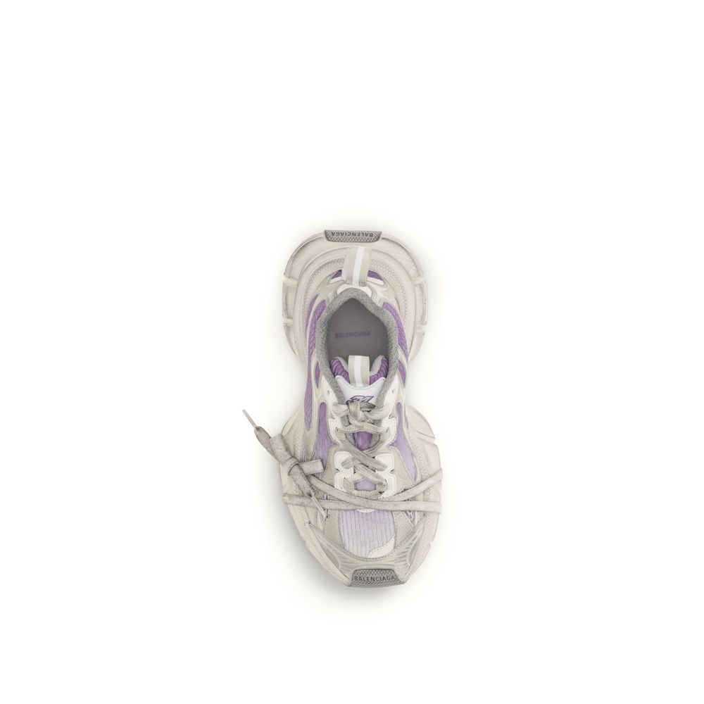 Multicolor Fabric Athletic Sneakers - ventzia