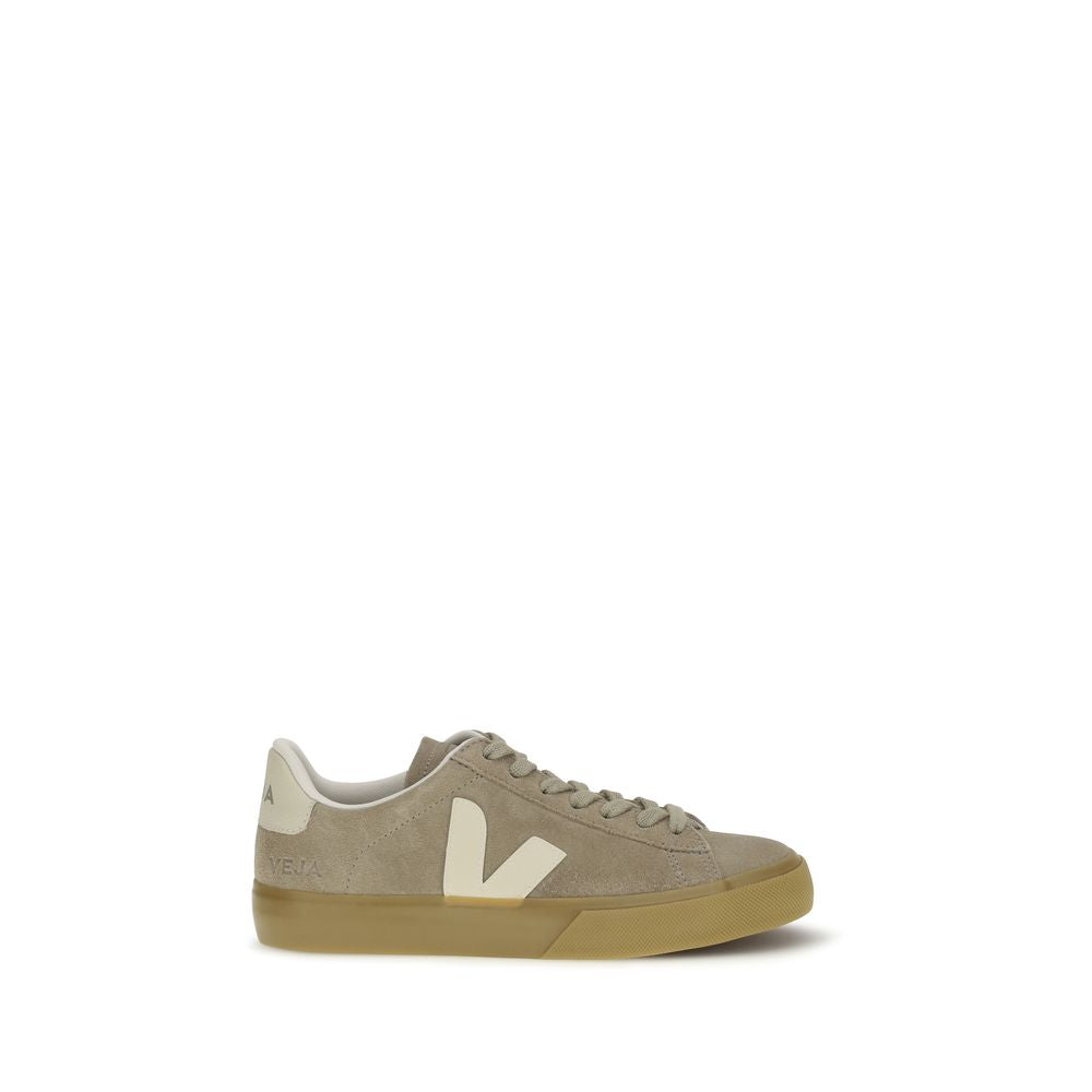 Beige Calf Leather Bos Taurus Sneakers - ventzia