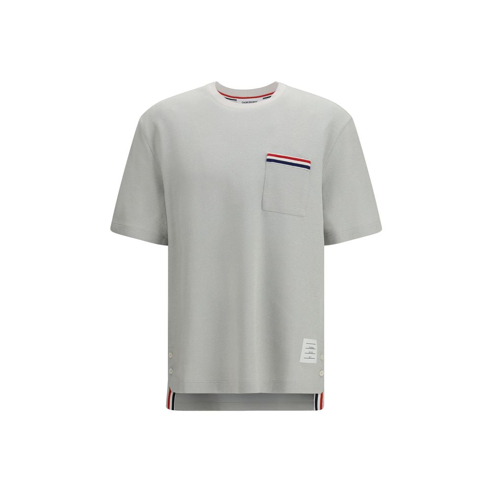 Gray Cotton T-Shirt - ventzia