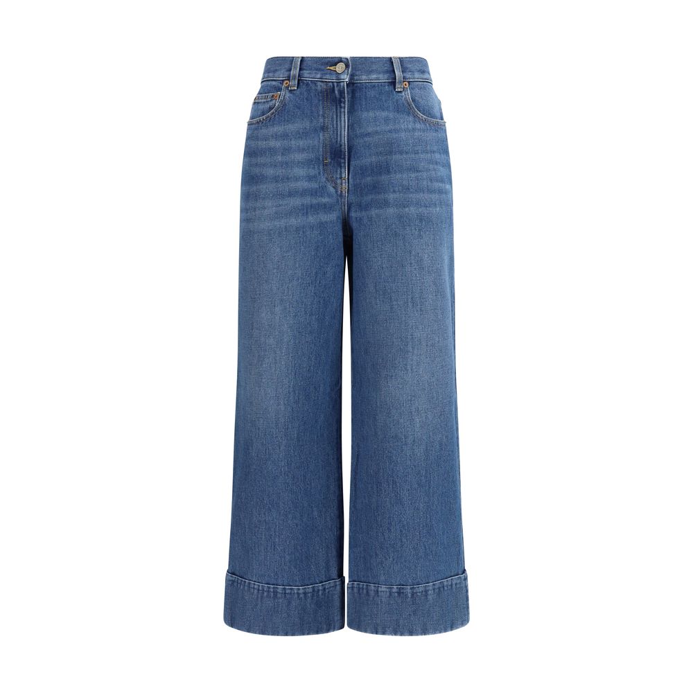 Blue Cotton Jeans Denim - ventzia