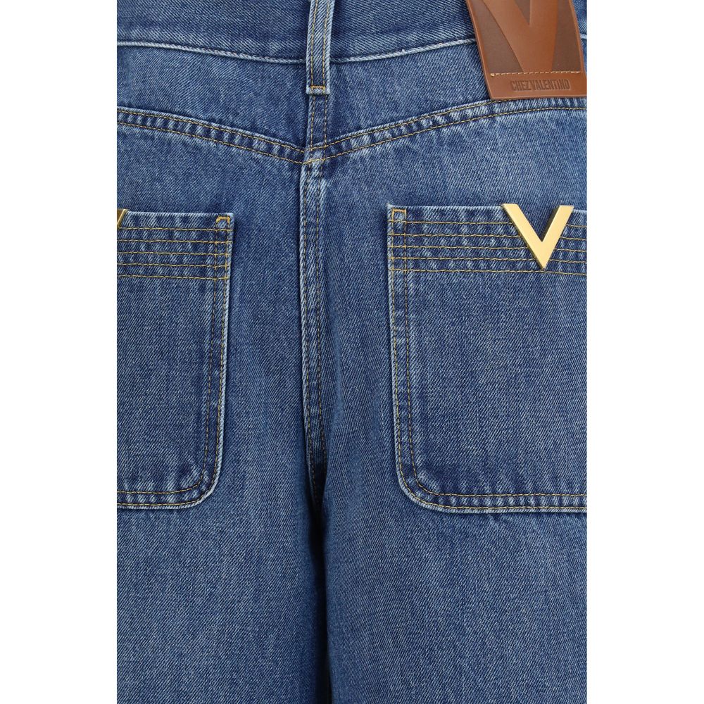 Blue Cotton Jeans Denim - ventzia