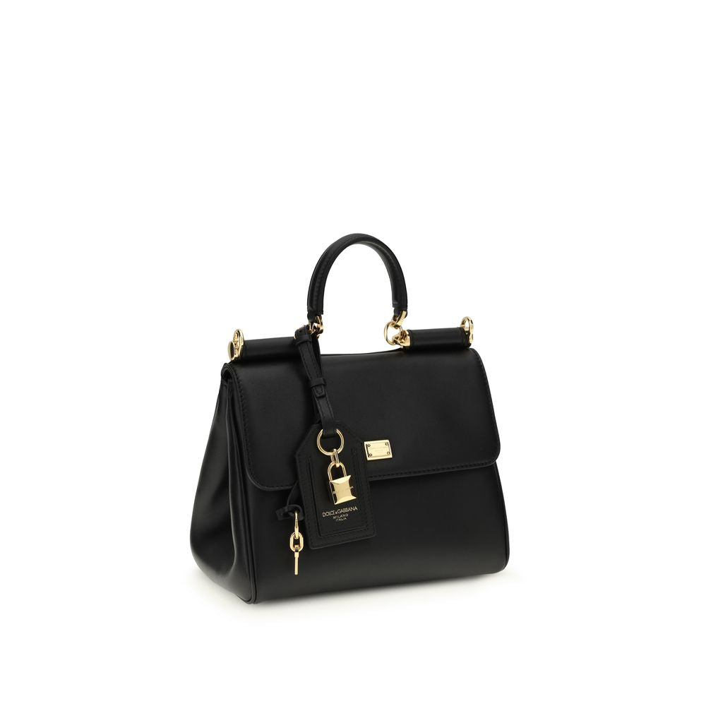 Black Calf Leather Bos Taurus Shoulder Bag - ventzia